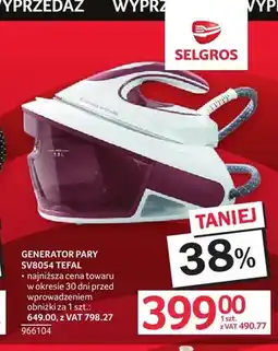 Selgros Generator pary Tefal oferta