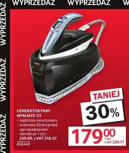 Selgros Generator pary MPM oferta