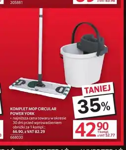 Selgros Komplet mop York Circular Power oferta