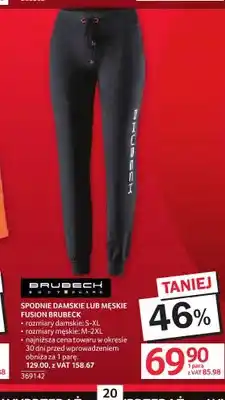 Selgros Spodnie damskie Fusion Brubeck oferta