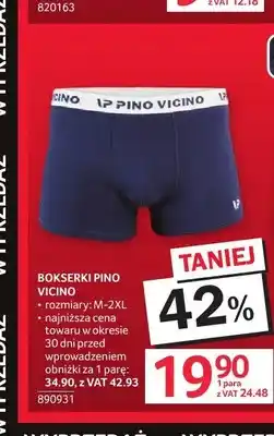 Selgros Bokserki męskie Pino Vicino oferta