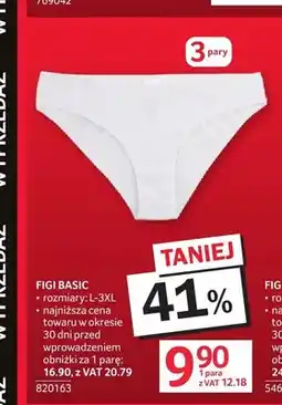 Selgros Figi damskie Basic 3-pak oferta