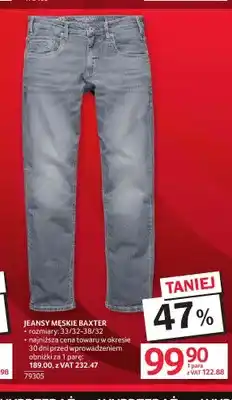 Selgros Jeansy męskie Baxter oferta