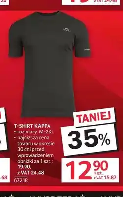 Selgros T-shirt męski Kappa oferta