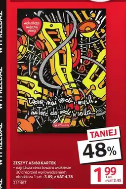 Selgros Zeszyt A5 Herlitz oferta