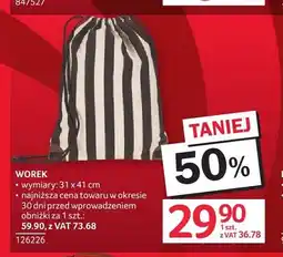 Selgros Worek 31x41 cm oferta