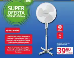 Selgros Wentylator stojący Esperanza EHF001WW oferta