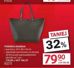 Selgros Torebka damska 34x30x16 cm oferta
