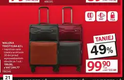 Selgros Walizka tekstylna oferta