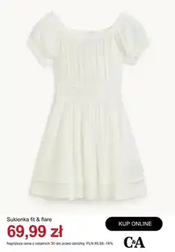 C&A Sukienka fit & flare C&A oferta