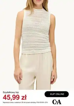 C&A Szydełkowy top C&A oferta