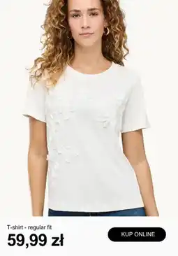 C&A T-shirt damski regular fit oferta