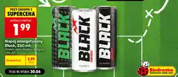 Biedronka Napój energetyczny Black oferta