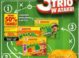 Biedronka Lodowe wielopaki Kaktus / Lody na patyku Marletto oferta