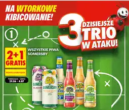 Biedronka Wszystkie piwa Somersby oferta