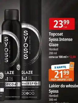 E.Leclerc Topcoat Syoss Intense Glaze oferta