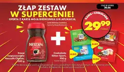 Biedronka Zestaw kawa rozpuszczalna Nescafé Classic + czekolada Ritter Sport oferta