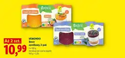 Lidl Deser sernikowy czarne jagody Vemondo 2-pak oferta