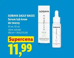 Lidl Krem do twarzy Soraya Daily Basis oferta