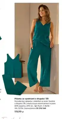 Tchibo Piżama damska ze spodniami o długości 7/8 Tchibo oferta