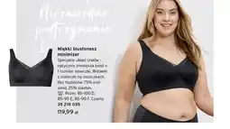Tchibo Miękki biustonosz minimizer oferta