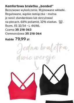 Tchibo Komfortowa braletka bonded ciemnoróżowa Tchibo oferta