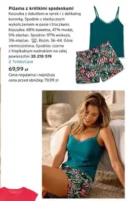 Tchibo Piżama z krótkimi spodenkami Tchibo oferta
