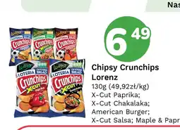 Limonka Chipsy Crunchips Lorenz X-Cut Chakalaka oferta