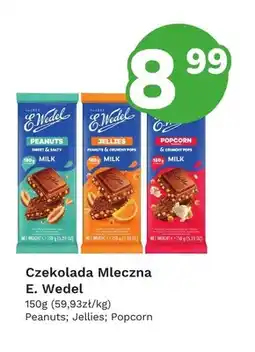 Limonka Czekolada mleczna E. Wedel Peanuts oferta