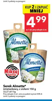 Lewiatan Serek twarogowy Almette śmietankowy oferta