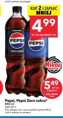 Lewiatan Napój gazowany Pepsi Zero Cukru oferta