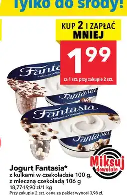 Lewiatan Jogurt Fantasia z mleczną czekoladą oferta