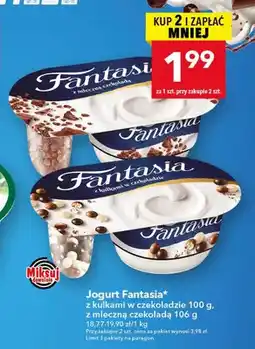 Lewiatan Jogurt Fantasia z mleczną czekoladą oferta