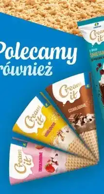 Lewiatan Lody rożek czekoladowy Cream it oferta