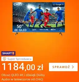 Allegro Telewizor CHiQ 50 4K QLED oferta