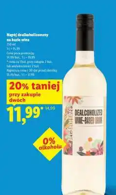 Lidl Napój dealkoholizowany na bazie wina oferta