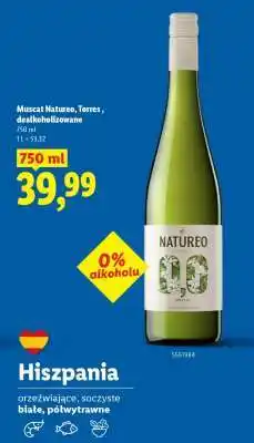 Lidl Muscat Natureo, Torres, dealkoholizowane oferta