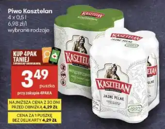 Delikatesy Centrum Piwo** KASZTELAN oferta