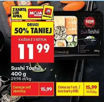 Biedronka Sushi Toshii 400 g oferta