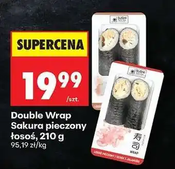 Biedronka Double Wrap Sakura pieczony łosoś, 210 g oferta