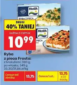 Biedronka Ryba z pieca FROSTA oferta
