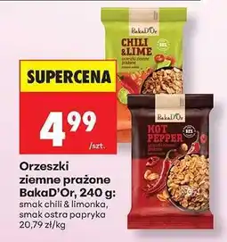 Biedronka Orzeszki ziemne prażone BakaD'or, 240 g oferta