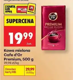 Biedronka Kawa mielona Cafe d'Or Premium, 500 g oferta
