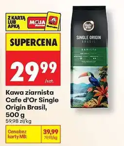 Biedronka Kawa ziarnista Cafe d’Or Single Origin Brasil, 500 g oferta