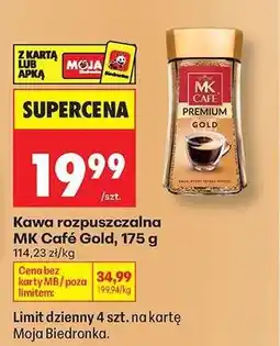 Biedronka MK Café Gold, 175 g oferta