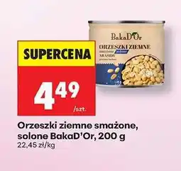 Biedronka Orzeszki ziemne smażone, solone BakaD'Or, 200 g oferta