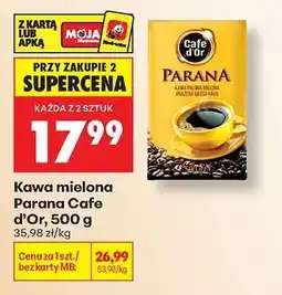 Biedronka Kawa mielona Parana Cafe d'Or, 500 g oferta