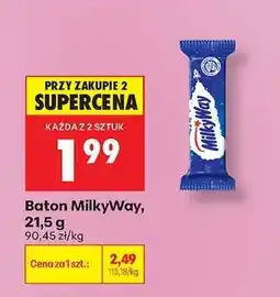 Biedronka Baton MilkyWay, 21,5 g oferta