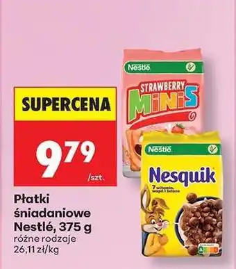 Biedronka Płatki śniadaniowe Nestlé, 375 g oferta