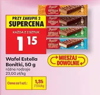 Biedronka Wafel Estella Bonitki, 50 g oferta